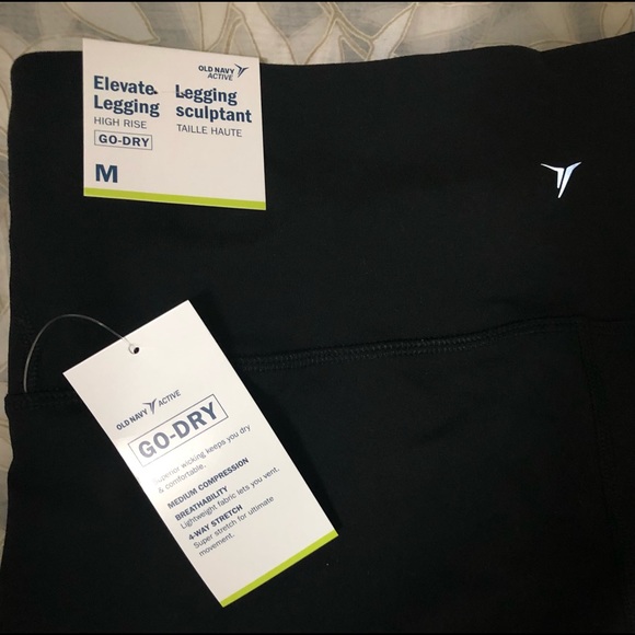 High Waist Compression Leggings - Picture 6 of 9